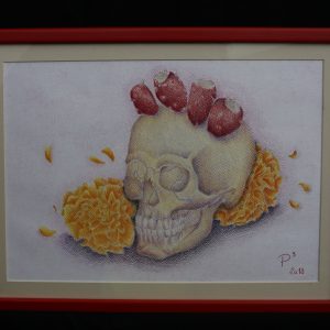 Calavera con corona