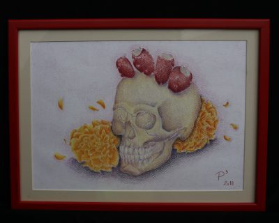 Calavera con corona